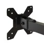 Black steel monitor stand VESA 75/100 mm by vidaXL, Monitor and TV stands - Ref: Foro24-358004, Price: 54,12 €, Discount: %