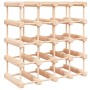 Weinregal für 20 Flaschen aus massivem Kiefernholz 46,5x23x46,5 cm von vidaXL, Weinregale - Ref: Foro24-353751, Preis: 66,13 ...