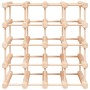 Weinregal für 20 Flaschen aus massivem Kiefernholz 46,5x23x46,5 cm von vidaXL, Weinregale - Ref: Foro24-353751, Preis: 66,13 ...