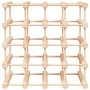 Wine rack for 20 bottles solid pine wood 46.5x23x46.5 cm by vidaXL, Wine racks - Ref: Foro24-353751, Price: 63,95 €, Discount: %