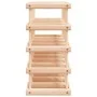 Wine rack for 20 bottles solid pine wood 46.5x23x46.5 cm by vidaXL, Wine racks - Ref: Foro24-353751, Price: 63,95 €, Discount: %
