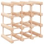 Botellero para 12 botellas madera maciza de pino 36x23x36 cm de vidaXL, Botelleros - Ref: Foro24-353750, Precio: 41,35 €, Des...