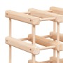 Weinregal für 12 Flaschen aus massivem Kiefernholz 36x23x36 cm von vidaXL, Weinregale - Ref: Foro24-353750, Preis: 41,35 €, R...