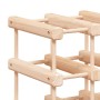 Weinregal für 72 Flaschen aus massivem Kiefernholz 90,5x23x90,5 cm von vidaXL, Weinregale - Ref: Foro24-353753, Preis: 119,06...
