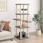 Katzenkratzbaum mit dunkelgrauen Sisalstämmen, 154 cm von vidaXL, Katzenmöbel - Ref: Foro24-172057, Preis: 93,00 €, Rabatt: %