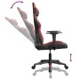 Silla gaming cuero sintético negro y rojo