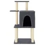 Cat scratching post with dark gray sisal posts 97 cm by vidaXL, Cat furniture - Ref: Foro24-172066, Price: 45,19 €, Discount: %