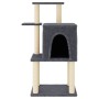 Katzenkratzbaum mit dunkelgrauen Sisalstämmen, 97 cm von vidaXL, Katzenmöbel - Ref: Foro24-172066, Preis: 45,88 €, Rabatt: %