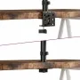 Black steel double monitor stand VESA 75/100 mm by vidaXL, Monitor and TV stands - Ref: Foro24-358002, Price: 36,36 €, Discou...