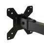 Black steel double monitor stand VESA 75/100 mm by vidaXL, Monitor and TV stands - Ref: Foro24-358002, Price: 36,36 €, Discou...