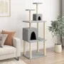 Cat scratching post with light gray sisal posts 167 cm by vidaXL, Cat furniture - Ref: Foro24-172068, Price: 61,41 €, Discoun...