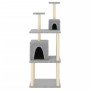 Katzenkratzbaum mit hellgrauen Sisalstämmen, 167 cm von vidaXL, Katzenmöbel - Ref: Foro24-172068, Preis: 54,34 €, Rabatt: %