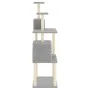 Cat scratching post with light gray sisal posts 167 cm by vidaXL, Cat furniture - Ref: Foro24-172068, Price: 61,41 €, Discoun...