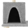 Cat scratching post with light gray sisal posts 167 cm by vidaXL, Cat furniture - Ref: Foro24-172068, Price: 61,41 €, Discoun...