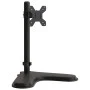 Black steel monitor stand VESA 75/100 mm by vidaXL, Monitor and TV stands - Ref: Foro24-358006, Price: 33,07 €, Discount: %