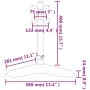 Black steel monitor stand VESA 75/100 mm by vidaXL, Monitor and TV stands - Ref: Foro24-358006, Price: 33,07 €, Discount: %