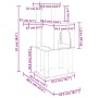 Katzenkratzbaum mit hellgrauen Sisalpfosten 97 cm von vidaXL, Katzenmöbel - Ref: Foro24-172065, Preis: 37,34 €, Rabatt: %