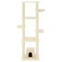 Cat scratching post with cream sisal posts 154 cm by vidaXL, Cat furniture - Ref: Foro24-172055, Price: 90,94 €, Discount: %