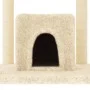Cat scratching post with cream sisal posts 154 cm by vidaXL, Cat furniture - Ref: Foro24-172055, Price: 90,94 €, Discount: %