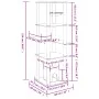 Cat scratching post with cream sisal posts 154 cm by vidaXL, Cat furniture - Ref: Foro24-172055, Price: 90,94 €, Discount: %
