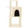 Kratzbaum für Katzen mit cremefarbenen Sisalstämmen, 97 cm von vidaXL, Katzenmöbel - Ref: Foro24-172064, Preis: 45,88 €, Raba...
