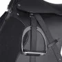 17.5" and 12 cm black leather horse saddle set, 5 in 1 by vidaXL, Frames - Ref: Foro24-90644, Price: 203,67 €, Discount: %