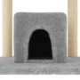 Cat scratching post with light gray sisal posts 154 cm by vidaXL, Cat furniture - Ref: Foro24-172056, Price: 80,88 €, Discoun...