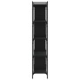 Bookcase with 5 shelves black engineered wood 76x32x158 cm by vidaXL, Bookcases and shelves - Ref: Foro24-833940, Price: 77,4...