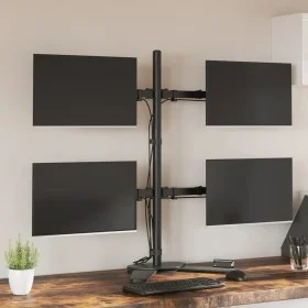 Schwarzer Monitorständer aus Stahl VESA 75/100 mm von vidaXL, Monitor- und TV-Ständer - Ref: Foro24-358009, Preis: 57,25 €, R...