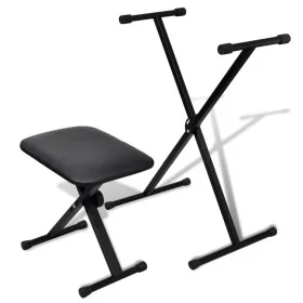 Adjustable Keyboard Stool and Stand Set by vidaXL, Benches and stools - Ref: Foro24-70032, Price: 61,47 €, Discount: %