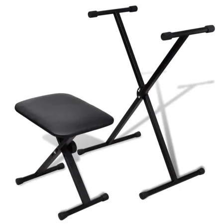 Adjustable Keyboard Stool and Stand Set by vidaXL, Benches and stools - Ref: Foro24-70032, Price: 61,47 €, Discount: %