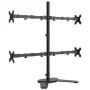 Black steel monitor stand VESA 75/100 mm by vidaXL, Monitor and TV stands - Ref: Foro24-358009, Price: 57,25 €, Discount: %
