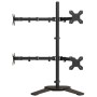 Schwarzer Monitorständer aus Stahl VESA 75/100 mm von vidaXL, Monitor- und TV-Ständer - Ref: Foro24-358009, Preis: 58,18 €, R...