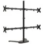 Black steel monitor stand VESA 75/100 mm by vidaXL, Monitor and TV stands - Ref: Foro24-358009, Price: 57,25 €, Discount: %