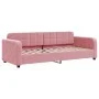 Trundle sofa bed with pink velvet drawers 80x200 cm by vidaXL, Beds and slatted bases - Ref: Foro24-3196997, Price: 456,96 €,...