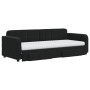 Trundle sofa bed with drawers black velvet 80x200 cm by vidaXL, Beds and slatted bases - Ref: Foro24-3196998, Price: 457,37 €...