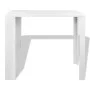 High gloss white kitchen table with bottle shelves by vidaXL, Kitchen and dining tables - Ref: Foro24-240820, Price: 143,95 €...