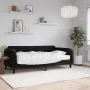 Sofá cama con colchón terciopelo negro 90x190 cm de vidaXL, Camas y somieres - Ref: Foro24-3197054, Precio: 293,90 €, Descuen...