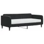 Sofá cama con colchón terciopelo negro 90x190 cm de vidaXL, Camas y somieres - Ref: Foro24-3197054, Precio: 293,90 €, Descuen...
