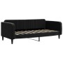 Schlafsofa mit schwarzer Samtmatratze 90x190 cm von vidaXL, Betten und Lattenroste - Ref: Foro24-3197054, Preis: 304,84 €, Ra...