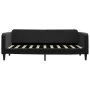 Sofá cama con colchón terciopelo negro 90x190 cm de vidaXL, Camas y somieres - Ref: Foro24-3197054, Precio: 293,90 €, Descuen...