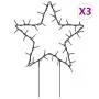 Christmas decorative light star with stakes 50 LED 29 cm by vidaXL, Christmas lights - Ref: Foro24-357717, Price: 30,63 €, Di...