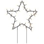 Estrella de luz decorativa Navidad con estacas 50 LED 29 cm de vidaXL, Luces de Navidad - Ref: Foro24-357717, Precio: 31,07 €...