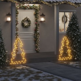 Christmas tree decorative lights with stakes 115 LED 90 cm by vidaXL, Christmas lights - Ref: Foro24-357718, Price: 39,35 €, ...
