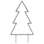 Árbol de Navidad luces decorativas con estacas 115 LED 90 cm de vidaXL, Luces de Navidad - Ref: Foro24-357718, Precio: 38,57 ...