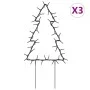 Christmas tree with stakes 3 units 50 LED 30 cm by vidaXL, Christmas lights - Ref: Foro24-357720, Price: 17,92 €, Discount: %