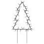 Weihnachtsbaum mit Pfählen 3 Einheiten 50 LED 30 cm von vidaXL, Weihnachtsbeleuchtung - Ref: Foro24-357720, Preis: 18,10 €, R...