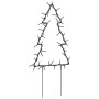 Weihnachtsbaum mit Pfählen 3 Einheiten 50 LED 30 cm von vidaXL, Weihnachtsbeleuchtung - Ref: Foro24-357720, Preis: 18,10 €, R...
