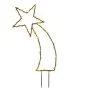 Estrella fugaz de luces Navidad con estacas 80 LED 62 cm de vidaXL, Luces de Navidad - Ref: Foro24-357722, Precio: 28,58 €, D...