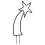 Christmas shooting star lights with stakes 80 LED 62 cm by vidaXL, Christmas lights - Ref: Foro24-357722, Price: 28,58 €, Dis...